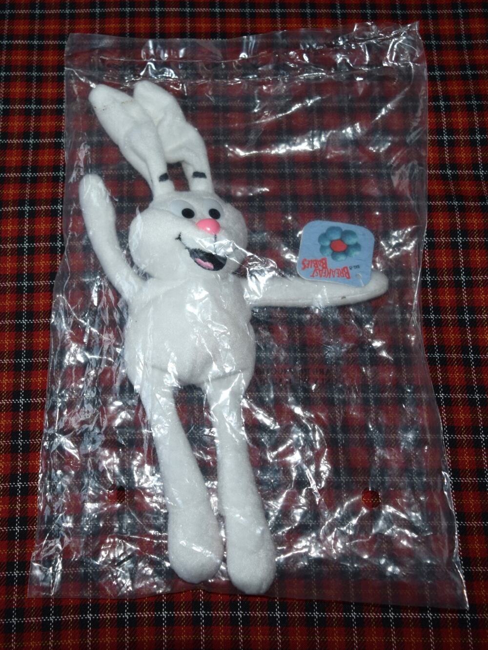 Vtg1998 general mills breakfast pals fruity trix cereal rabbit plush toy Sealed
